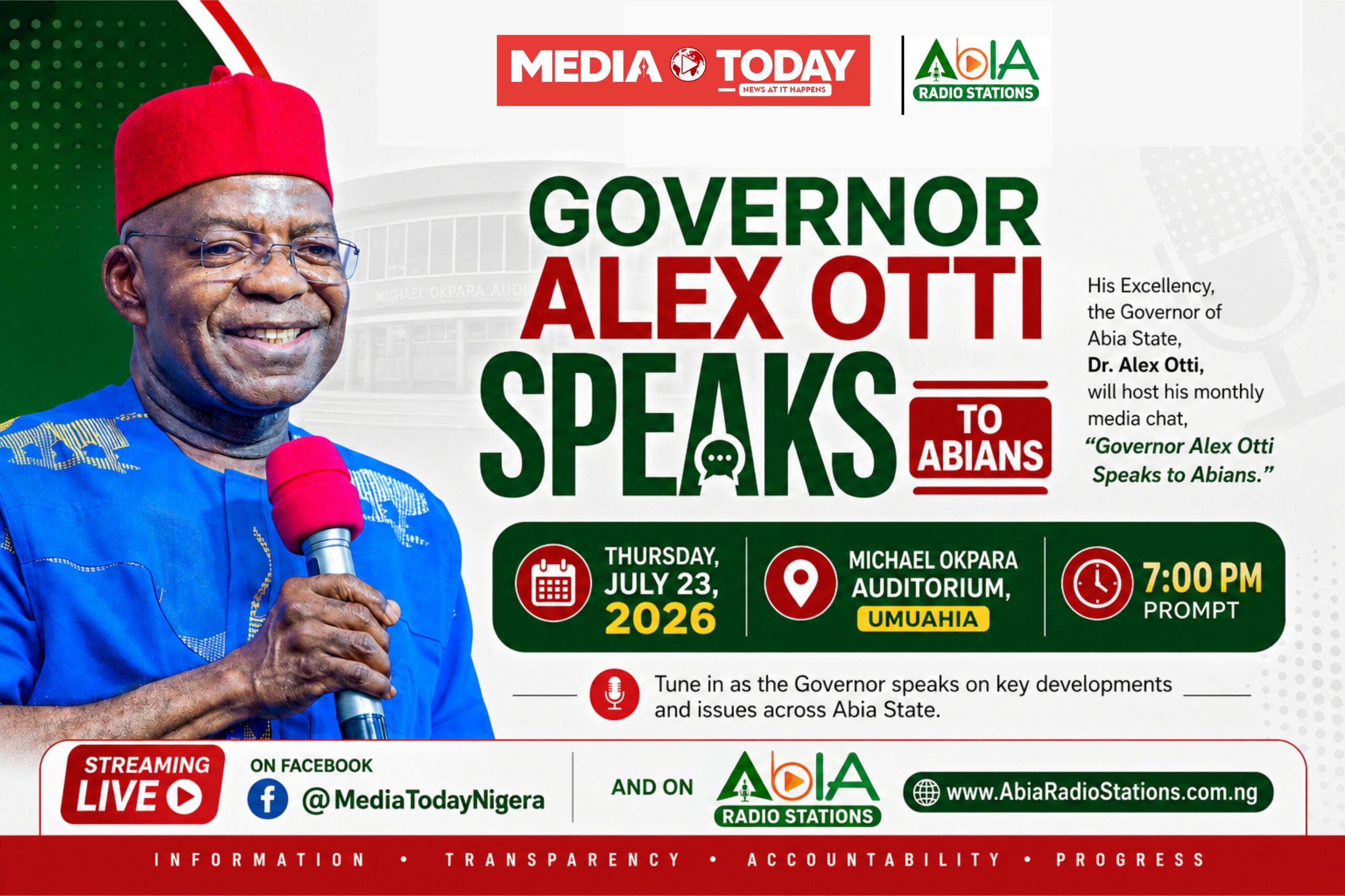 Governor Alex Otti Speaks